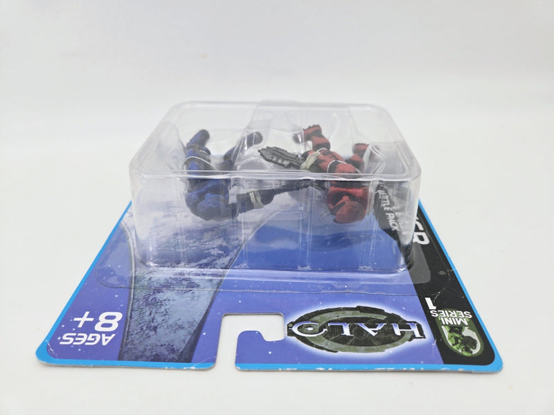 Halo 1 Mini Series 1 Slayer Action Figure 2 Pack Joyride New In Box Rare 2003
