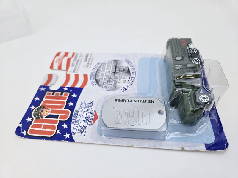 GI JOE SERIES I Military Pumper Green W / DOG TAG NOC 2001 MAISTO
