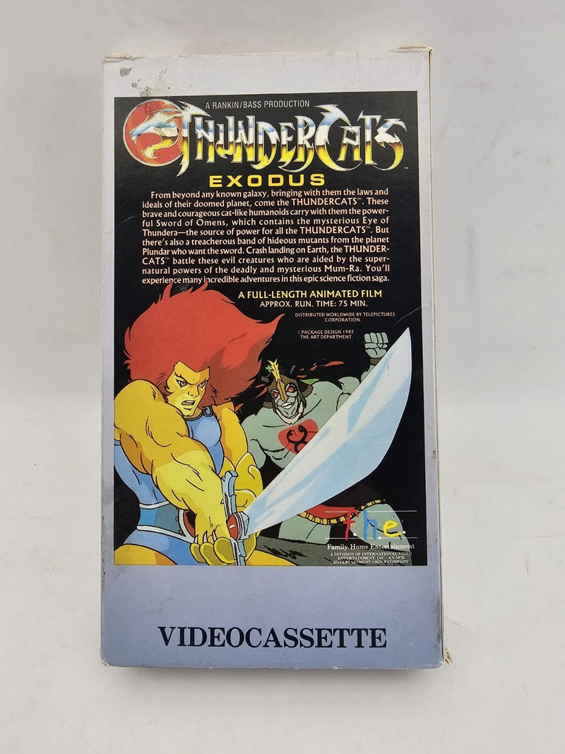 THUNDERCATS Vintage VHS lot of 3