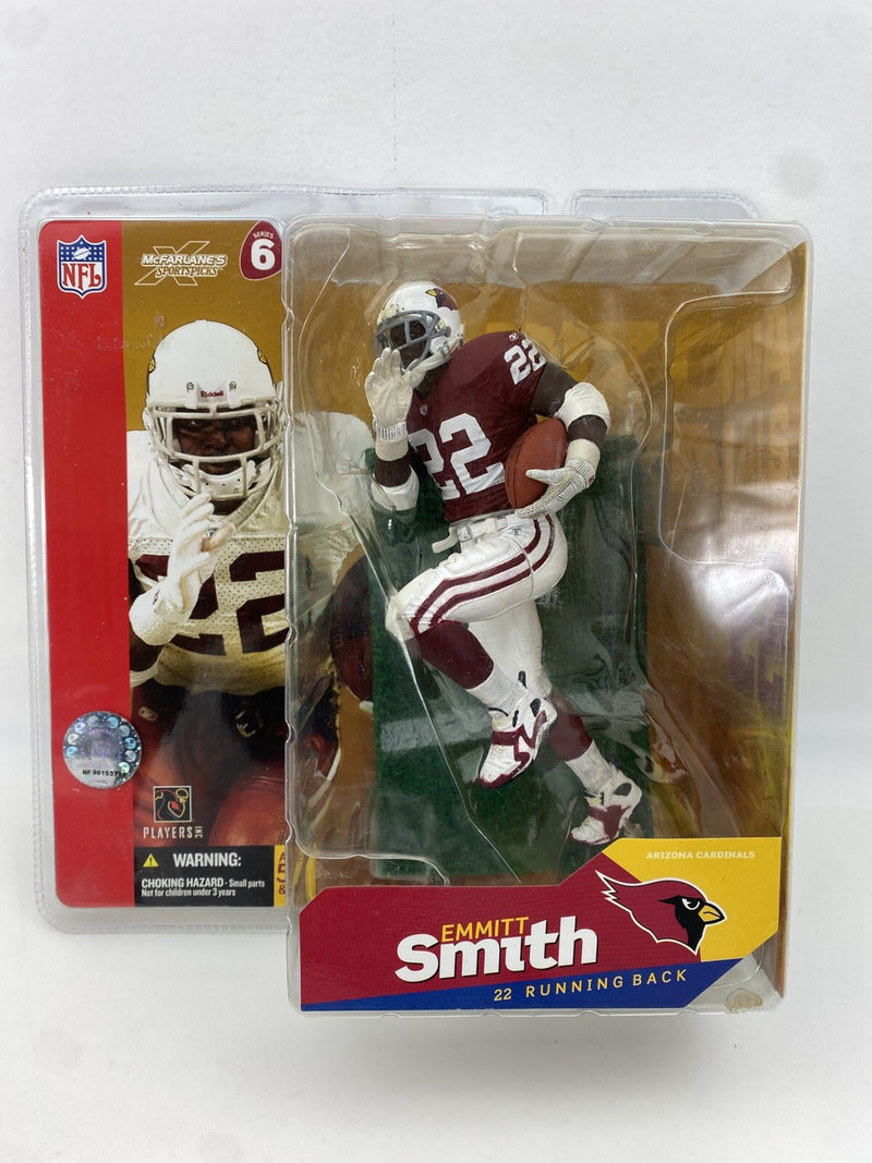 McFarlane NFL Series 6 Cardinals Emmitt Smith Clean Red Chase