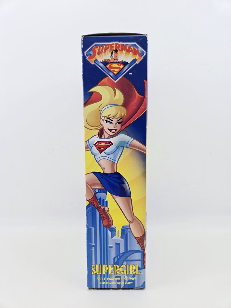 Supergirl The Animated Series Figure Doll 10" Hasbro Kenner 1999 Fully Poseable