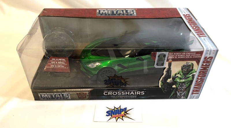 Crosshairs (2016 Chevy Corvette) - Transformers - Die Cast - 2017 Jada Toys Inc.