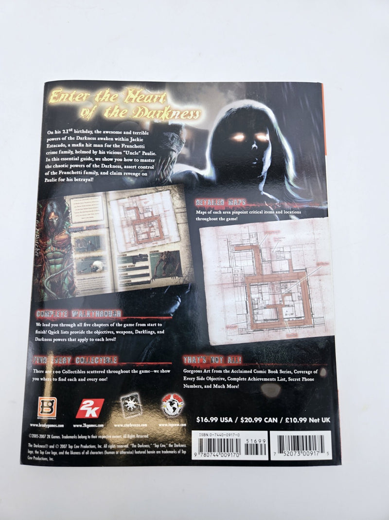 The Darkness Strategy Guide by Brady games Signature Series