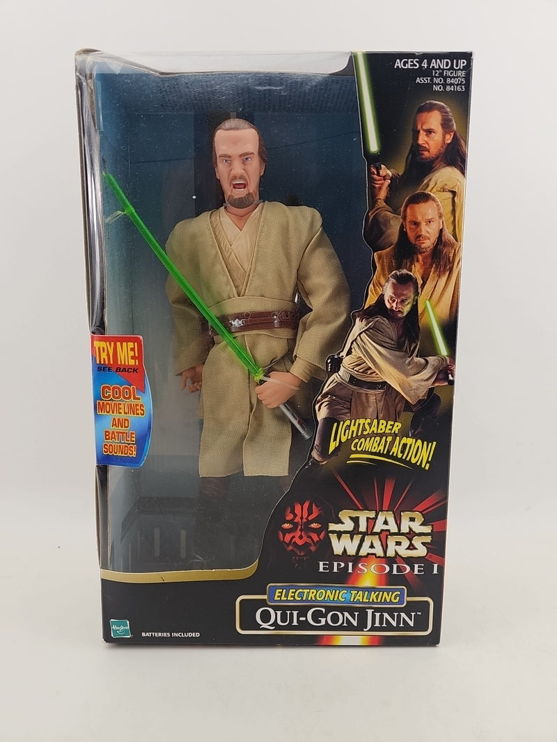 Star Wars Episode 1 Electronic Talking Qui-Gon Jinn (12”)