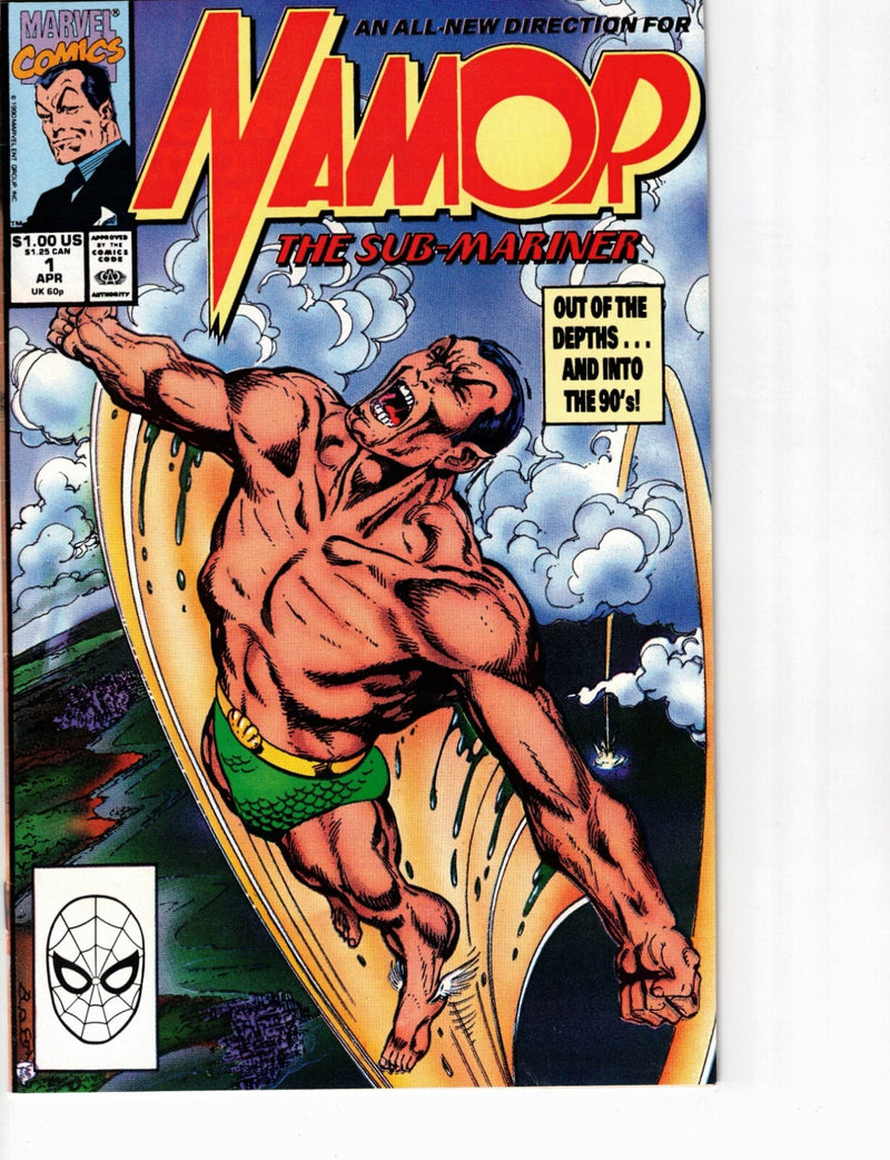 Namor the Submariner #1 1990 Direct Edition