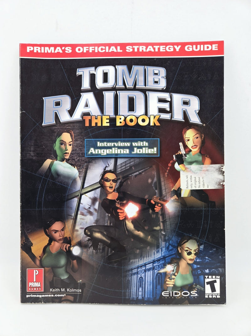 Tomb Raider The Book Prima's Official Strategy Guide game