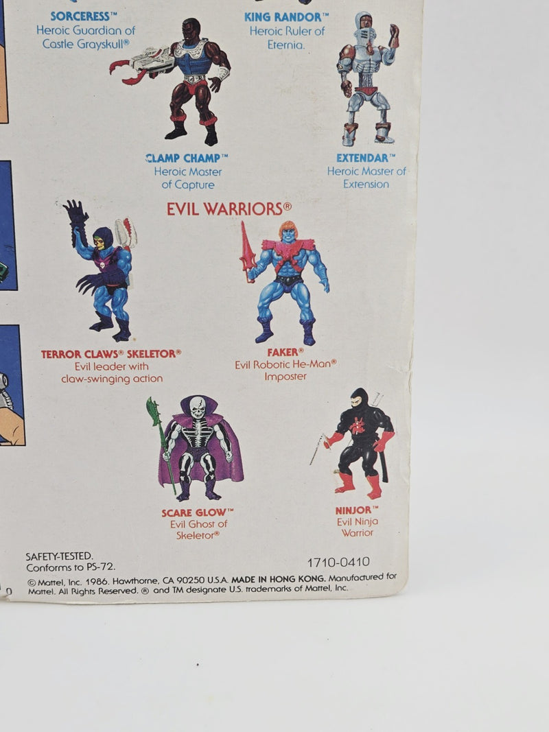 Vintage 1986 He-Man Masters Of  The Universe BLAST-ATTAK Mattel Motu