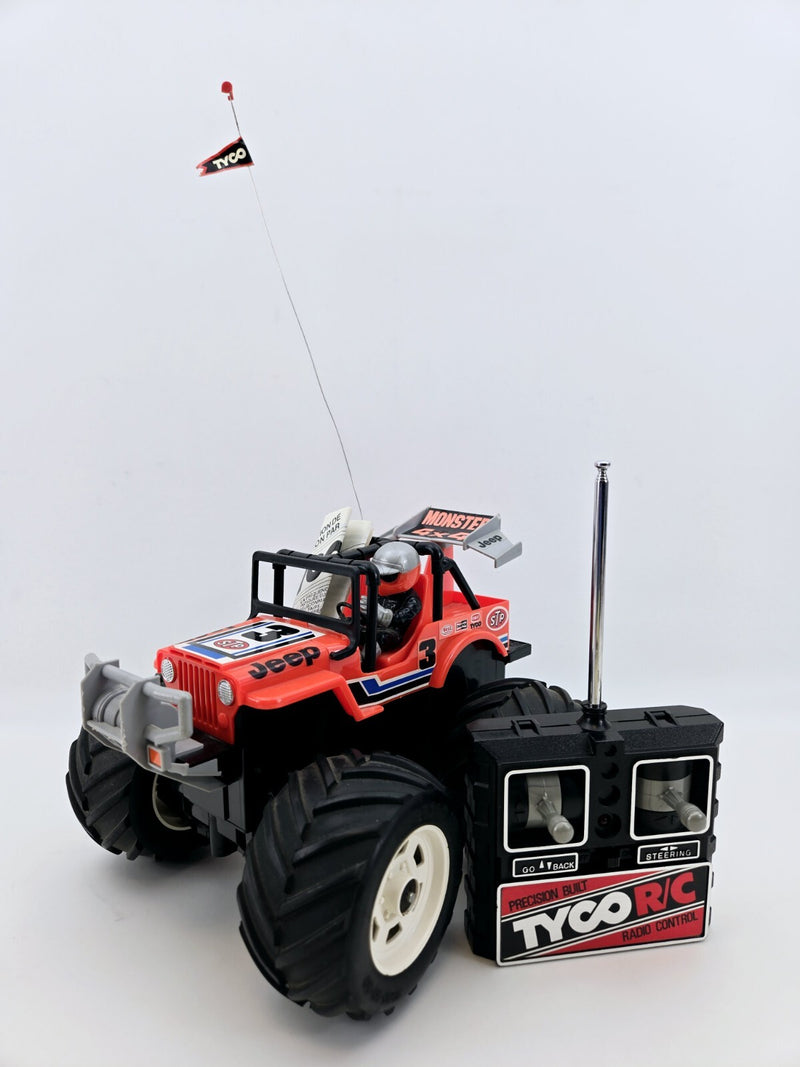 1988 Tyco Monster 4×4 Jeep Tested Working Like New Clean