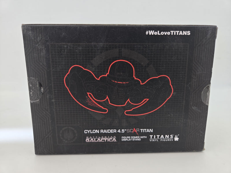Battlestar Galactica Cylon Raider 4.5" Scar Titan Vinyl Figure Lootcrate
