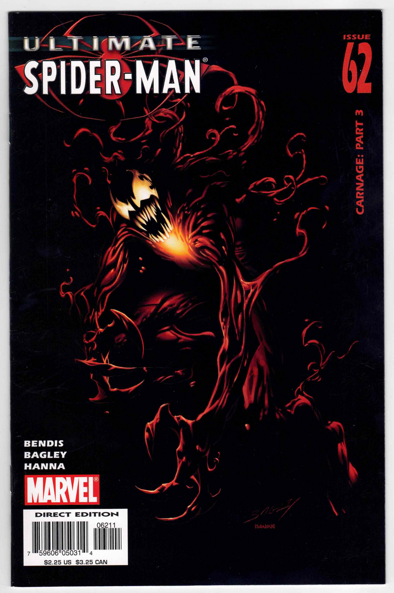 Ultimate Spider-Man #62 1st Full app. Carnage Symbiote in Ultimate Universe 2004