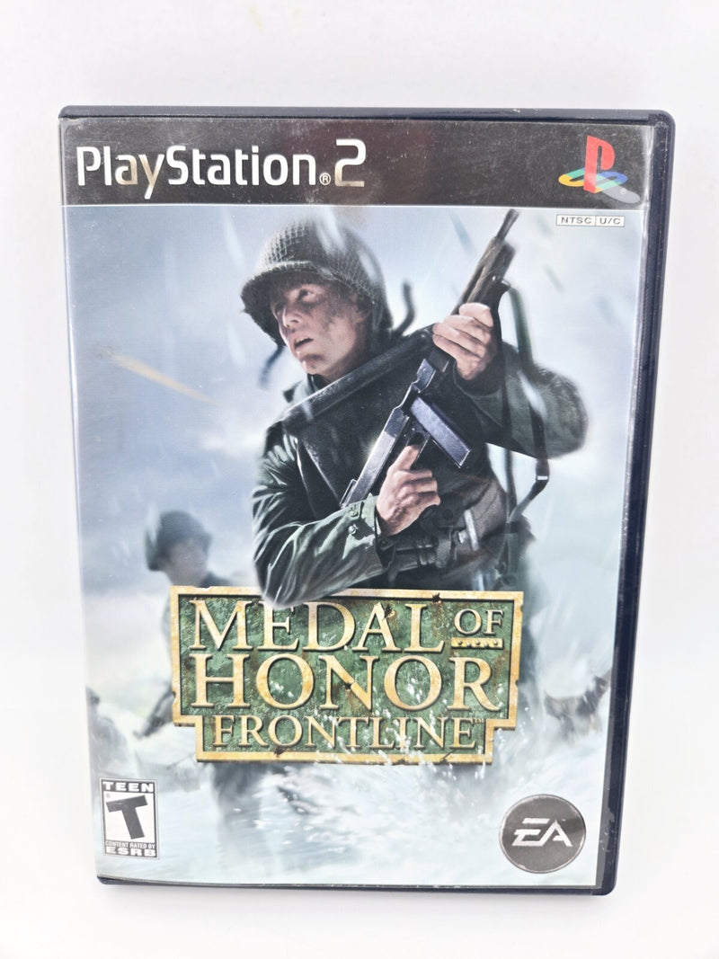 PlayStation 2  Ps2 Cib Complete In Box Medal Of Honor Frontline