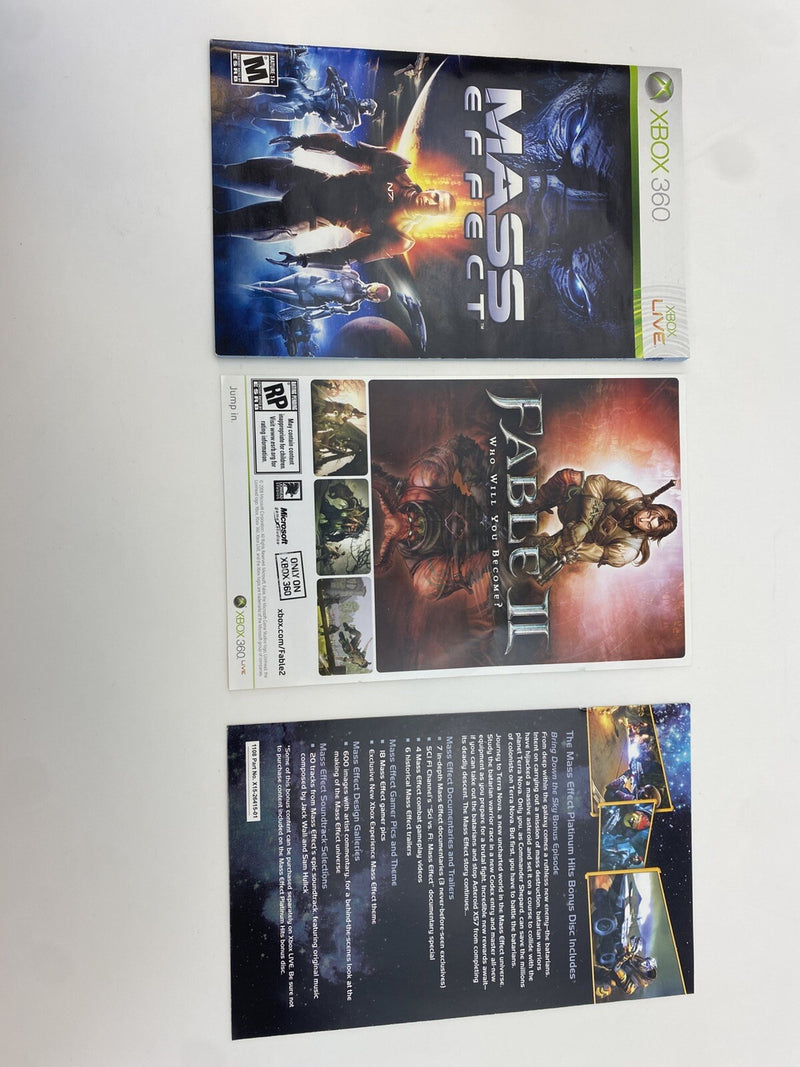 Xbox 360 Platinum Hits Mass Effect