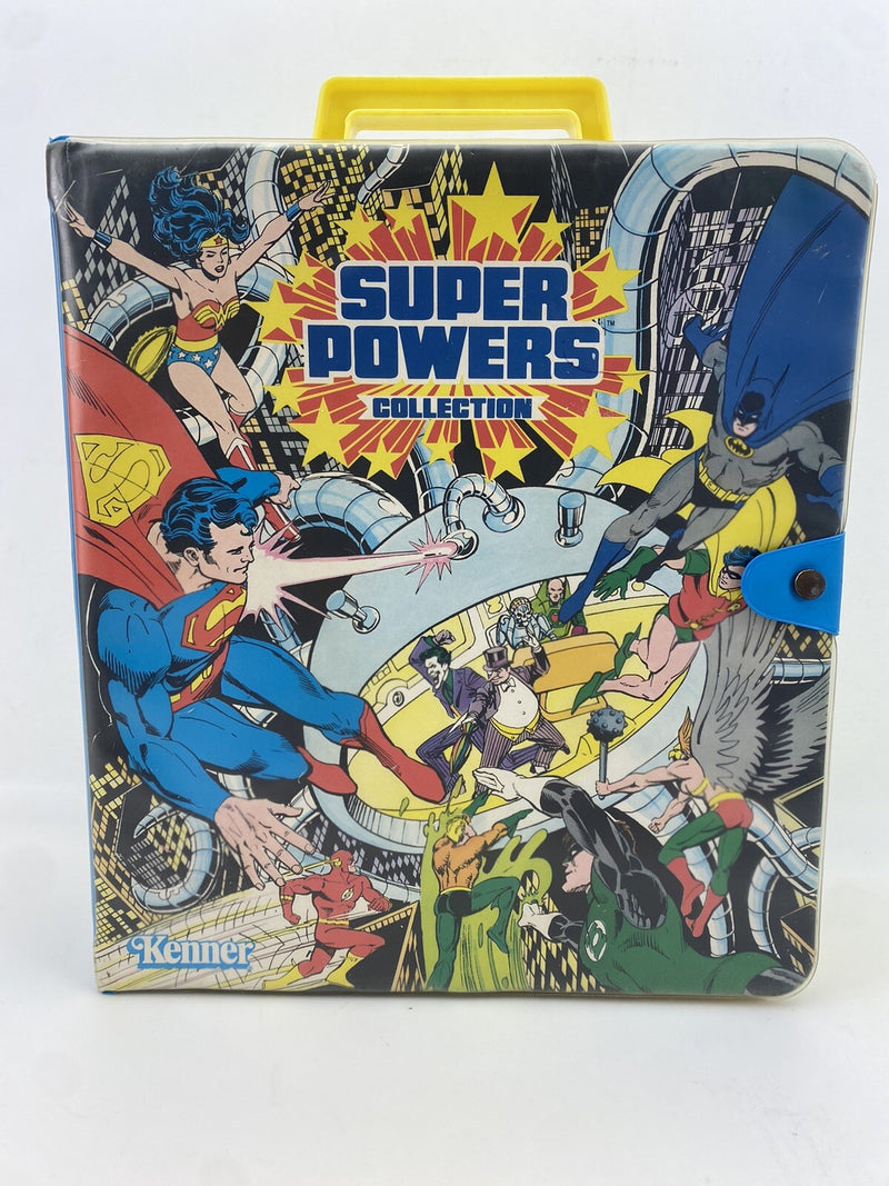 1984 Super Powers Collection Carrying Case Kenner - DC Comics complete Must See