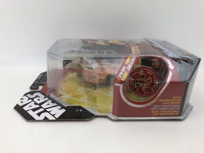 Star Wars Transformers Crossover Saesee Tiin Jedi Starfighter 2007 Hasbro