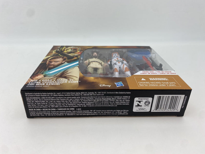 Hasbro Star Wars 2015 Clone Commander Cody Obi Wan Kenobi 4" Figures NEW