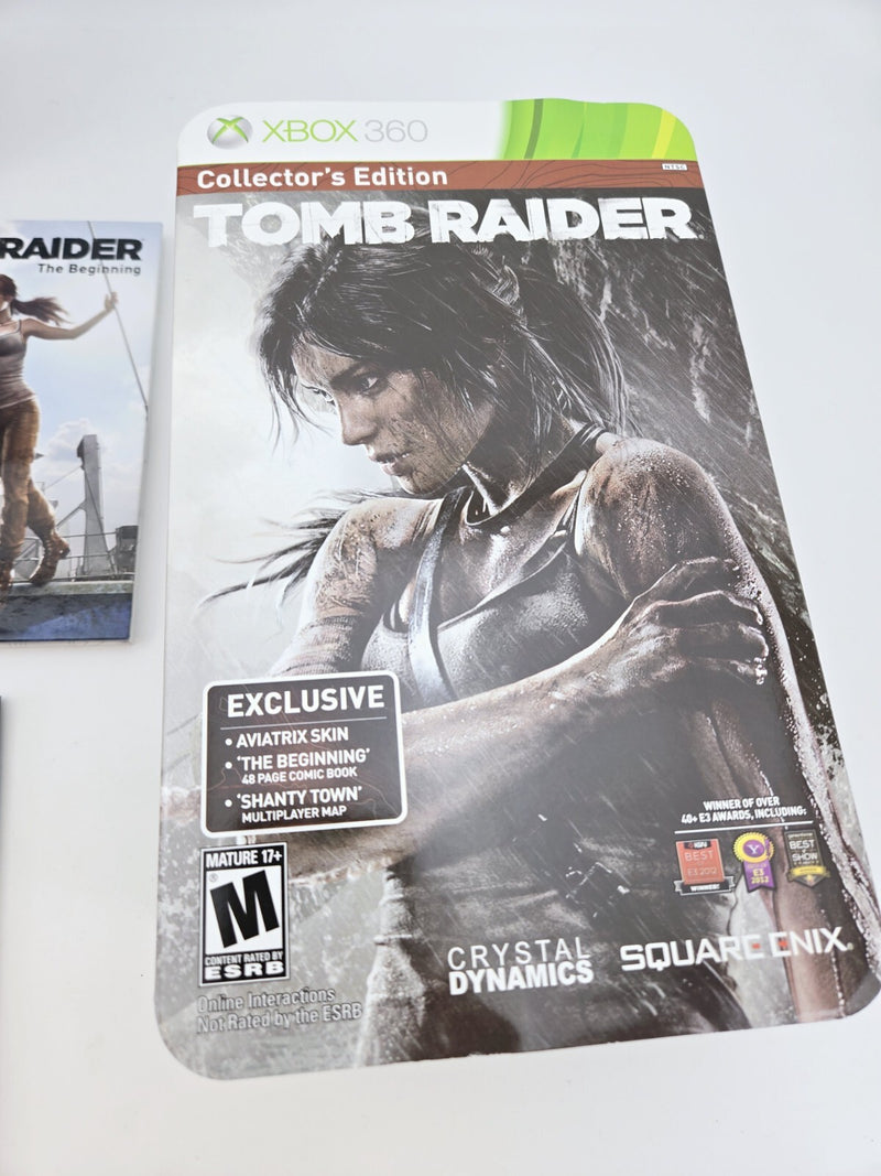Tomb Raider Collector's Edition Survival Kit Xbox 360 C Lara Croft No Game/patch