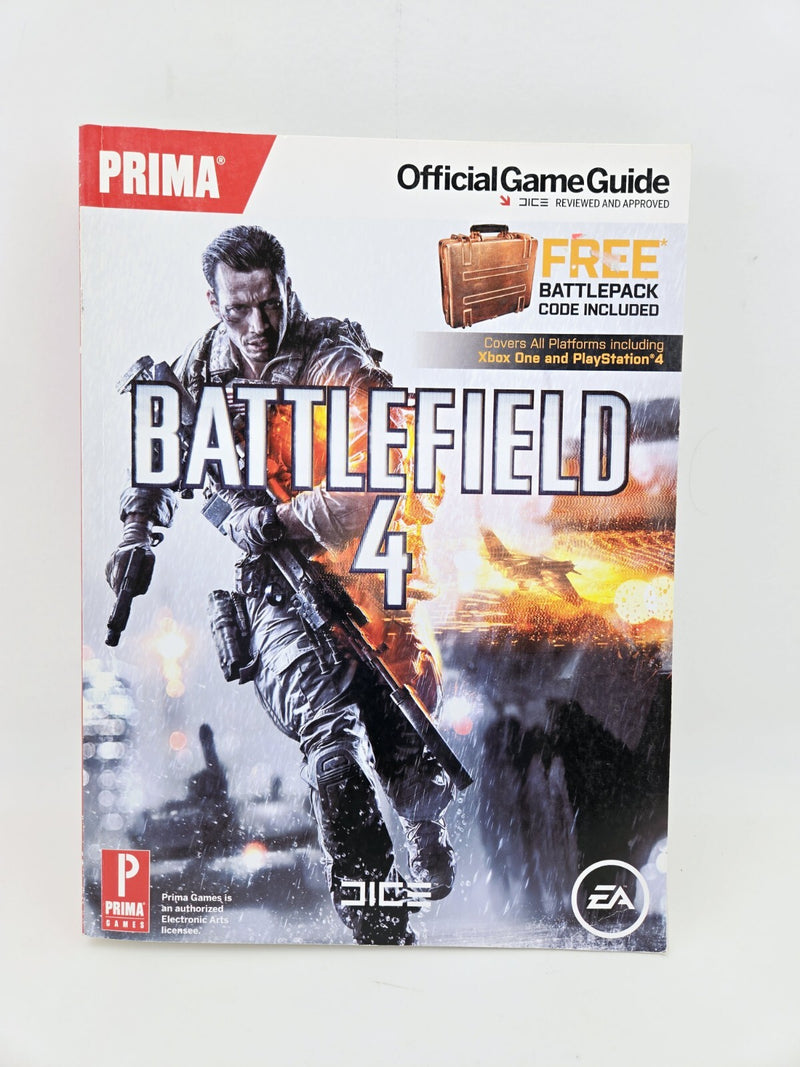 Battlefield 4 Prima Official Strategy Game Guide PS4/PS3/XBOX One/PC/XBOX 360