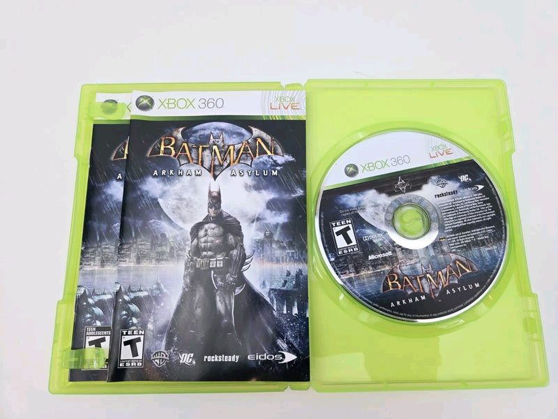 Xbox 360 Cib Complete In Box Tested And Working Batman Arkham Asylum