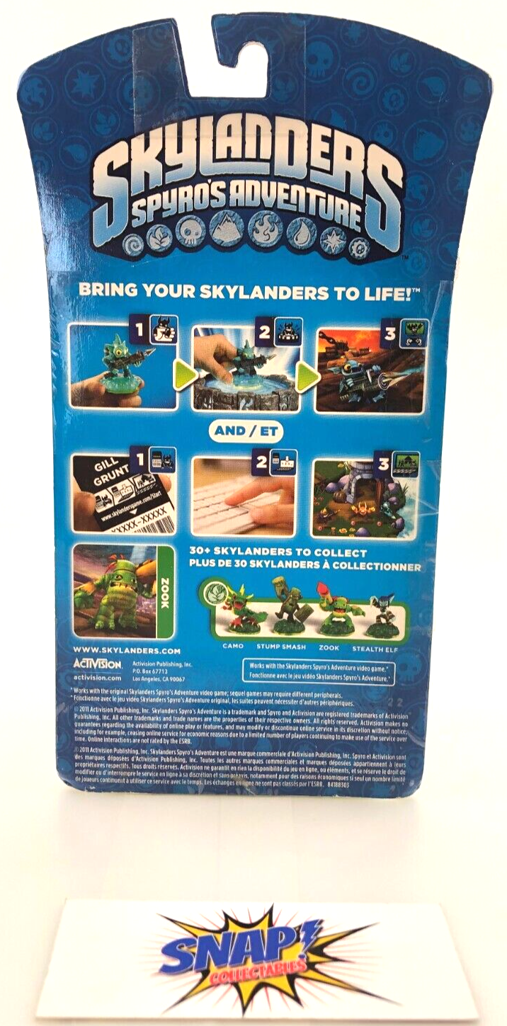 Zook Skylanders Spyro's Adventure 2011 Activision See Description