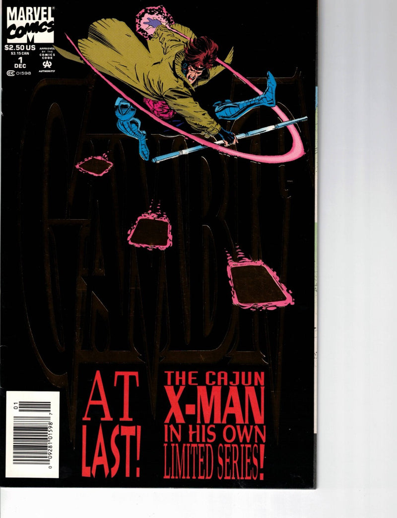 Gambit #1 1993 Newsstand 1st Gambit Series Origin of Gambit 1st App Candra