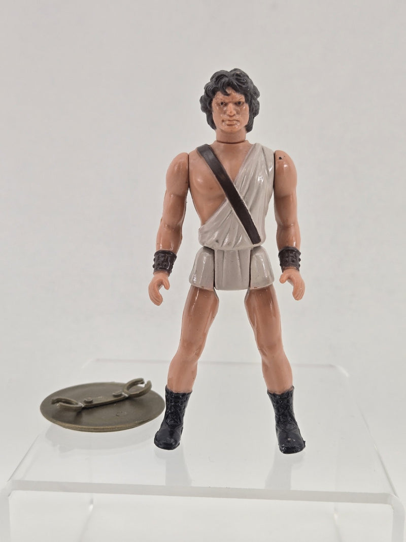 Vintage Clash Of The Titans Perseus Action Figure with Thallo Shield 1980 Mattel
