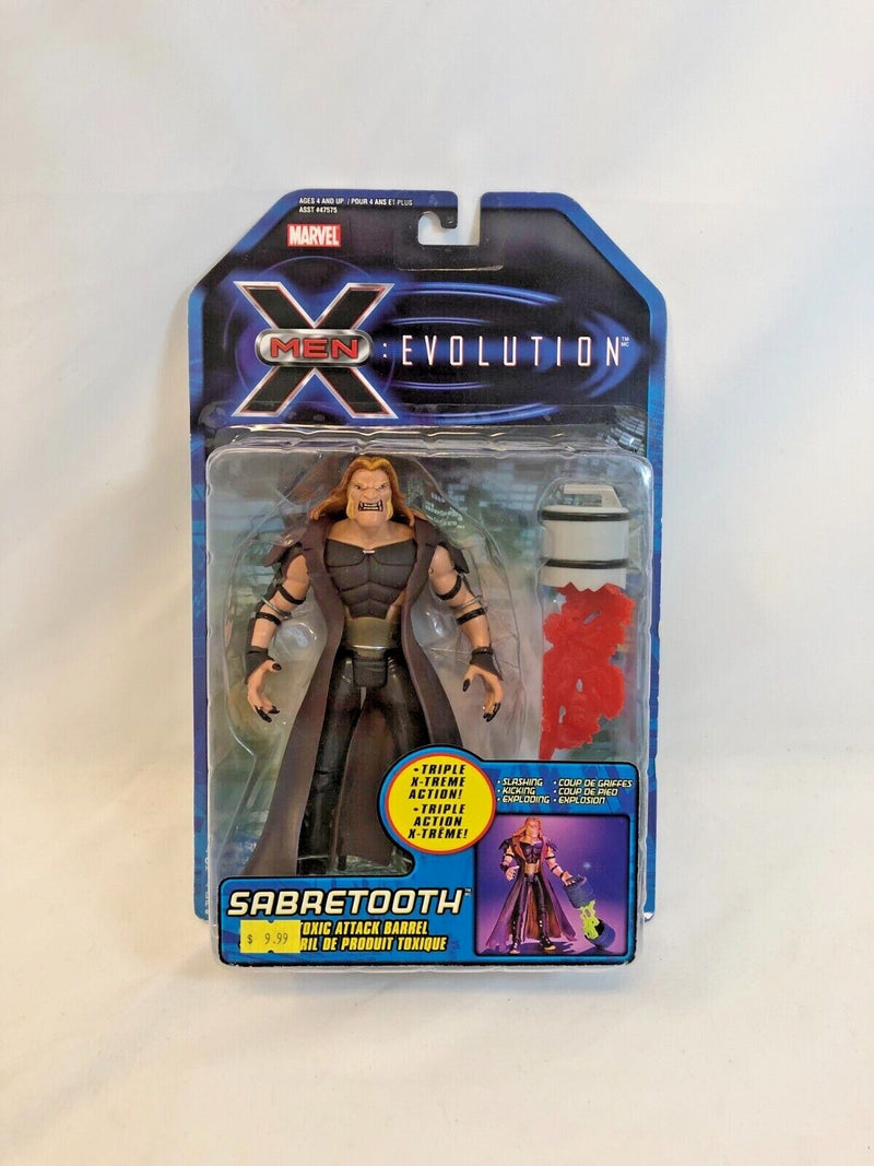 Sabretooth - X-Men Evolution - Marvel - 2001 Toy Biz 47575