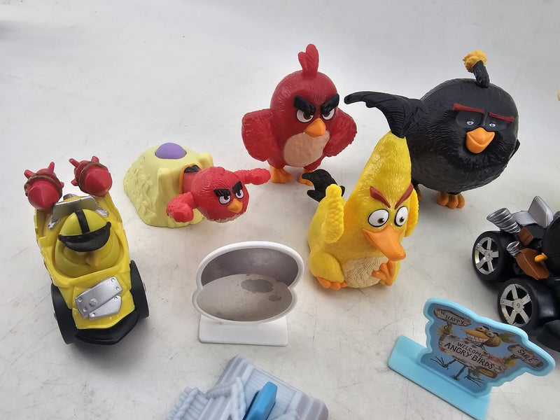 ANGRY BIRDS MOVIE Toy lot (McDonald's mostly)