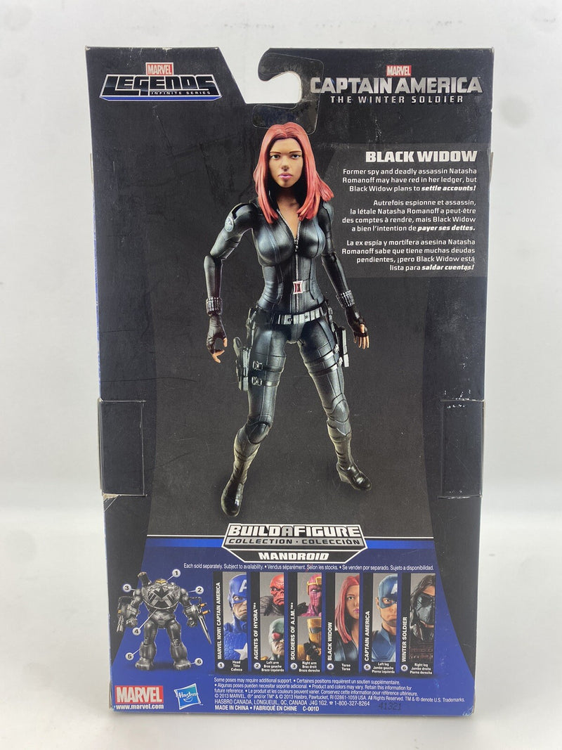 Marvel Legends Infinite Series Marvel Black Widow  BAF Mandroid 2013