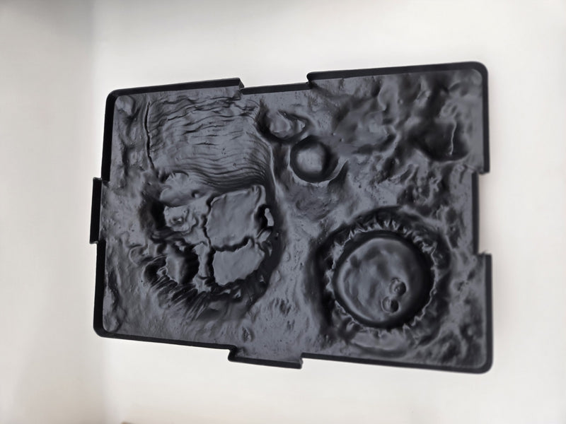 LUNAR LANDSCAPE Model PAINT PLAY BY DEKKERTOYS  Buck Rogers Space 1999 GRAIL