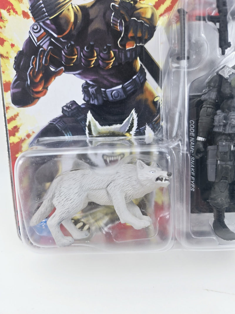 GI Joe Cobra 25th Anniversary Snake Eyes w/ Timber SIGNED BY LARRY HAMA MUST SEE
