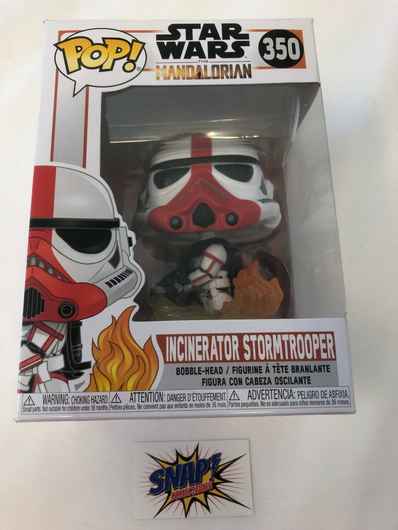 Incinerator Stormtrooper#350 - Vinyl Bobble-Head - Star Wars - Funko Pop
