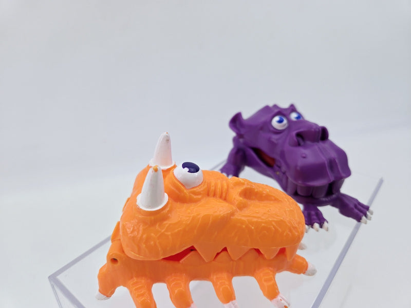 REAL GHOSTBUSTERS Mini Ghost Traps Figures VINTAGE Kenner WORKING