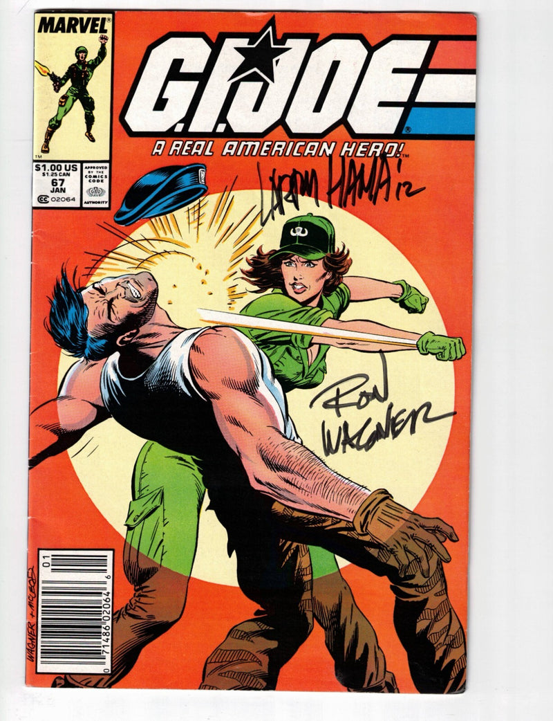 G.I Joe #67 Signed