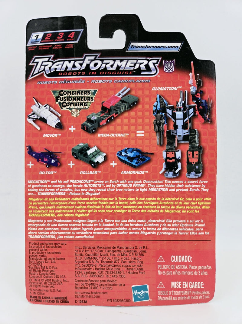 Transformers Robots In Disguise RID Ruination 5 Figure Set MOSC SUPER MINTY LOOK