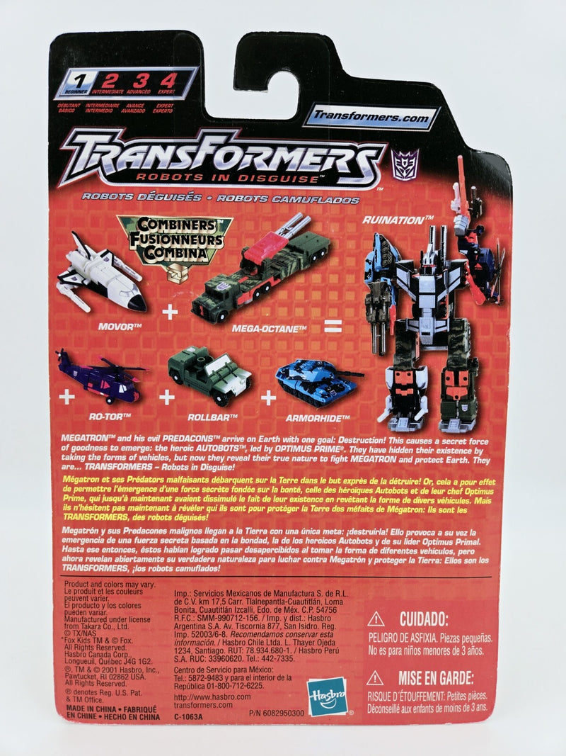 Transformers Robots In Disguise RID Ruination 5 Figure Set MOSC SUPER MINTY LOOK