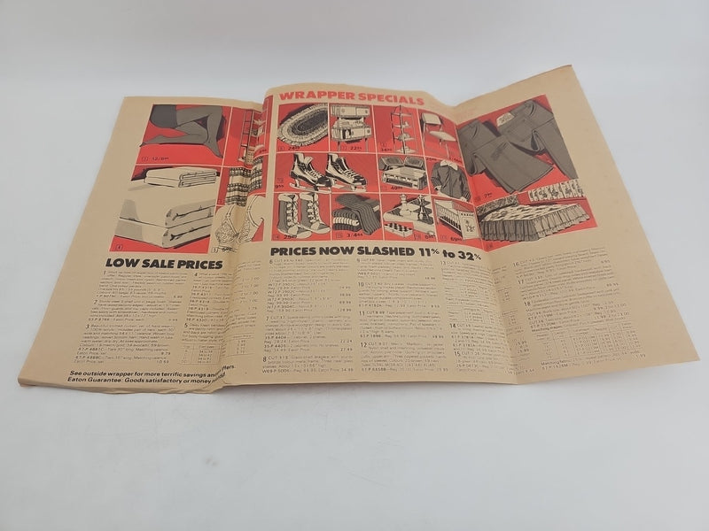 Eaton's Winter Sale 1976 Catalog Fashion Furniture Electronics