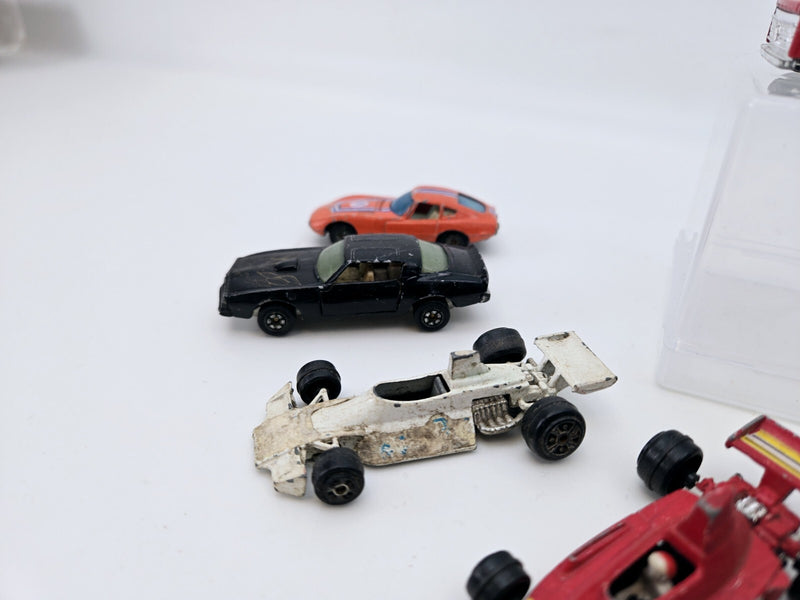 Lot Of 8 Vintage Yatming Diecasts  Hong Kong Rare Ones!