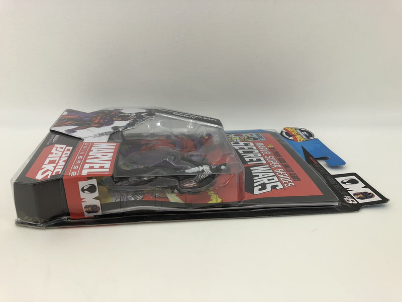Marvel Universe Secret Wars Comic Packs # 8 Magneto Black Suit SPIDER-MAN 2009