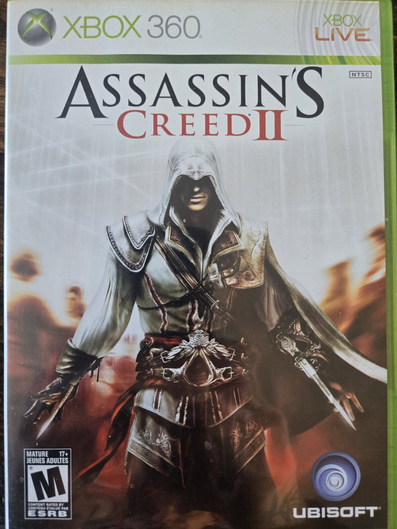Xbox 360 Cib Complete In Box Tested And Working Assassins Creed 2 Single Disc