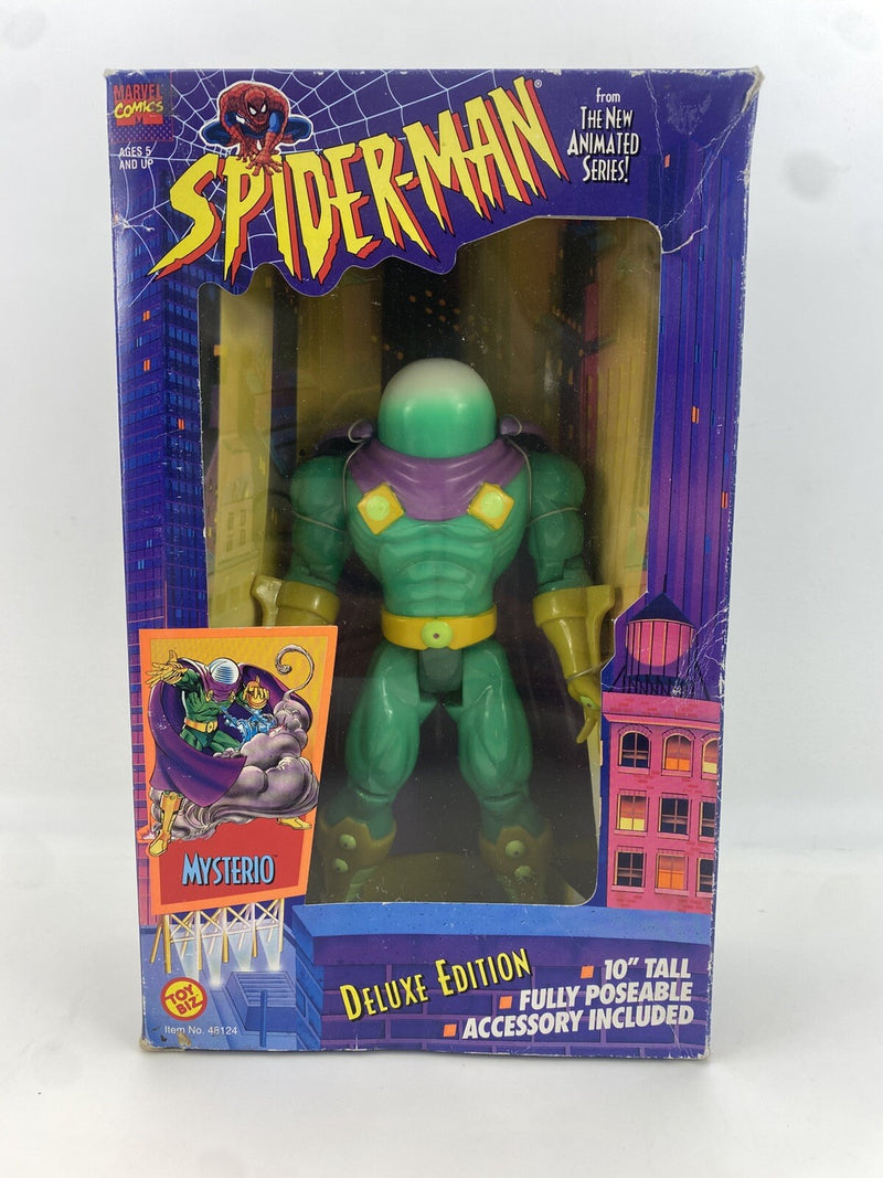 Mysterio 10” Deluxe Figure Marvel Universe Toybiz 1995 Spider-Man Animated