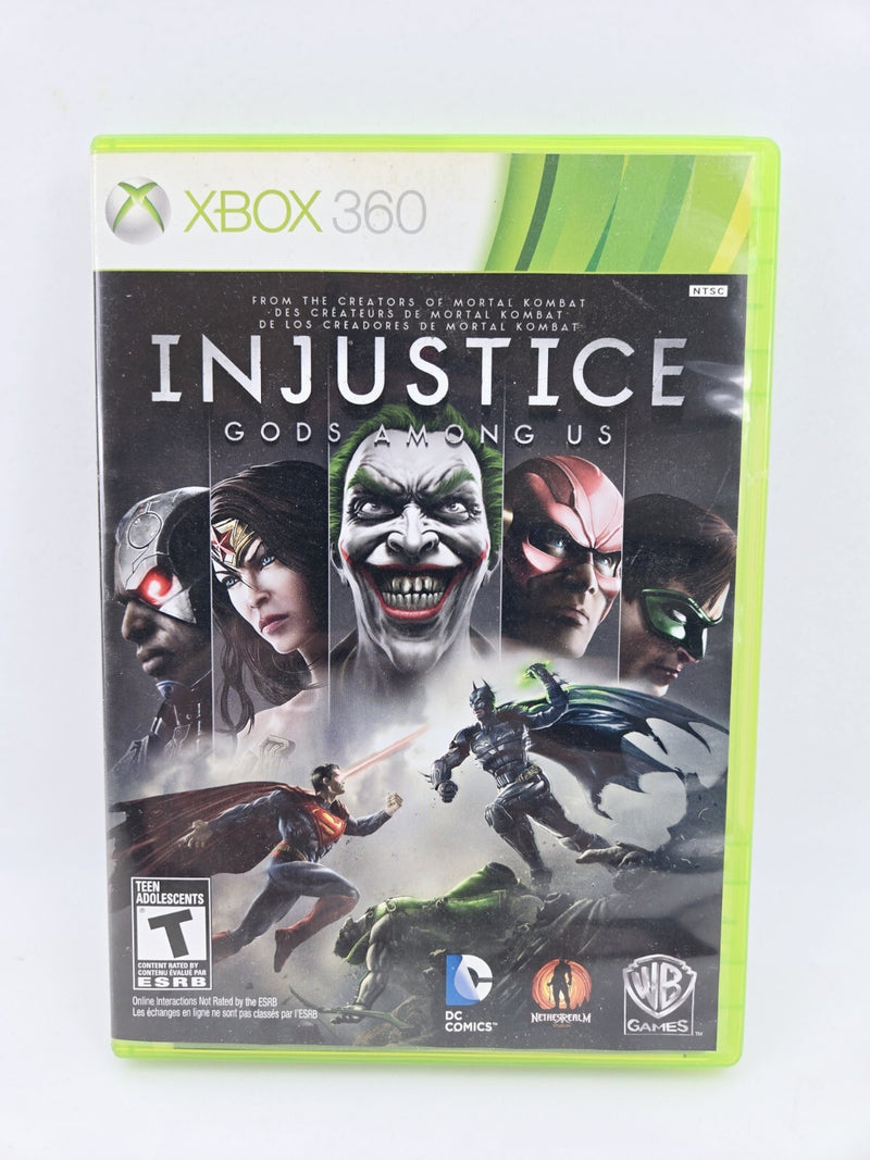 Xbox 360 Cib Complete In Box Tested And Working Injustice God's Among Us