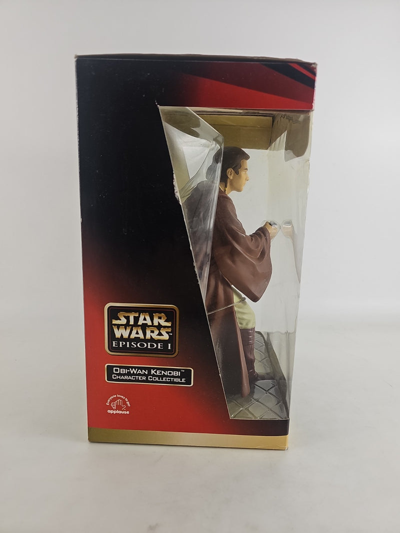 NEW Star Wars Episode 1 Obi-Wan Kenobi 9" Figure Glow in Dark Lightsaber