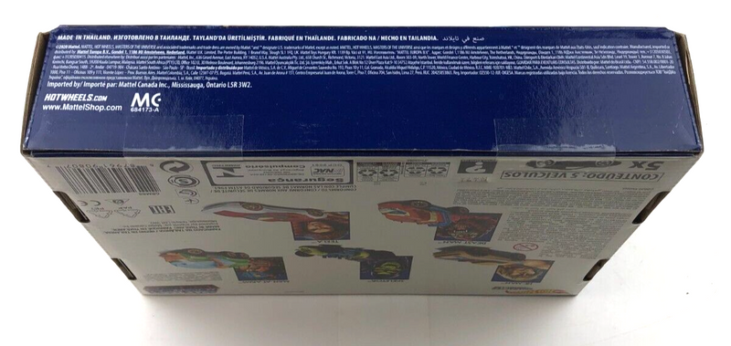 Hot Wheels Masters of The Universe Character Cars  5 Pack Sealed