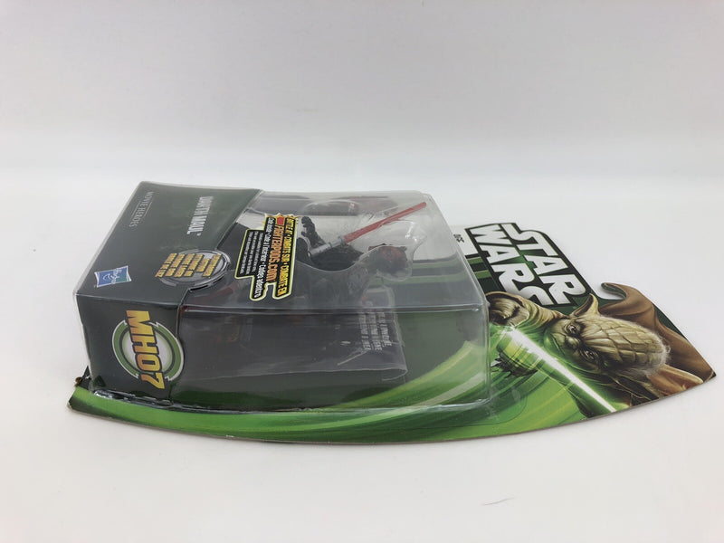 Darth Maul MH07 Movie Heroes STAR WARS Clone Wars YODA Green Card D1 Hasbro 2012