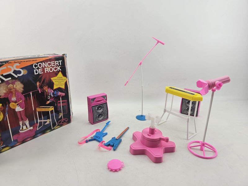Mattel - Vintage 1986 Barbie Rockers Rock Concert 0814 - 99.9% complete