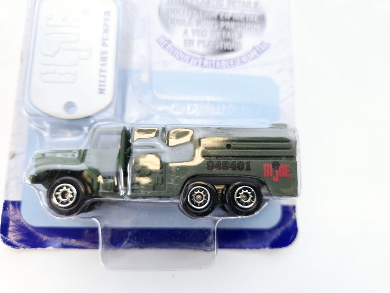 GI JOE SERIES I Military Pumper Green W / DOG TAG NOC 2001 MAISTO