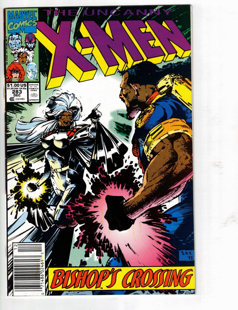 The Uncanny X-men #283 1991 Newsstand Variant