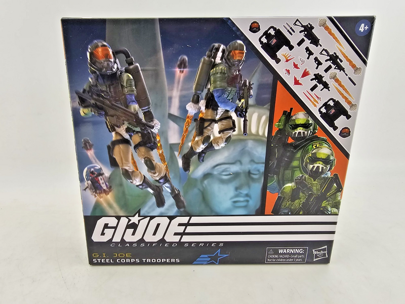 G.I. Joe Classified Series Steel Corps Troopers Action Figure 2 Pack