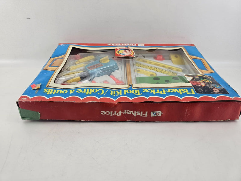 Vintage Fisher Price Tool Kit #924 Unopened and complete. See condition desc.