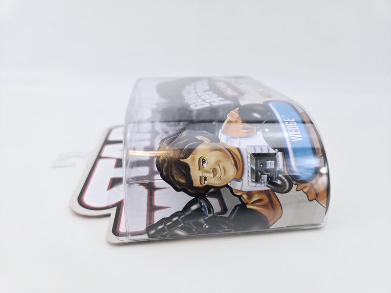 Star Wars Galactic Heroes Original Trilogy Wedge & Tie Pilot Figures 2007 Dented